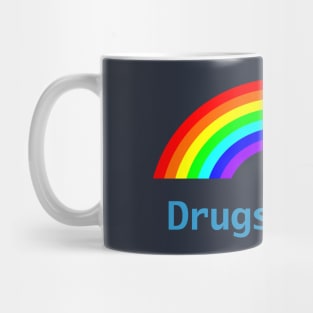 Drugs R Bad Rainbow Mug